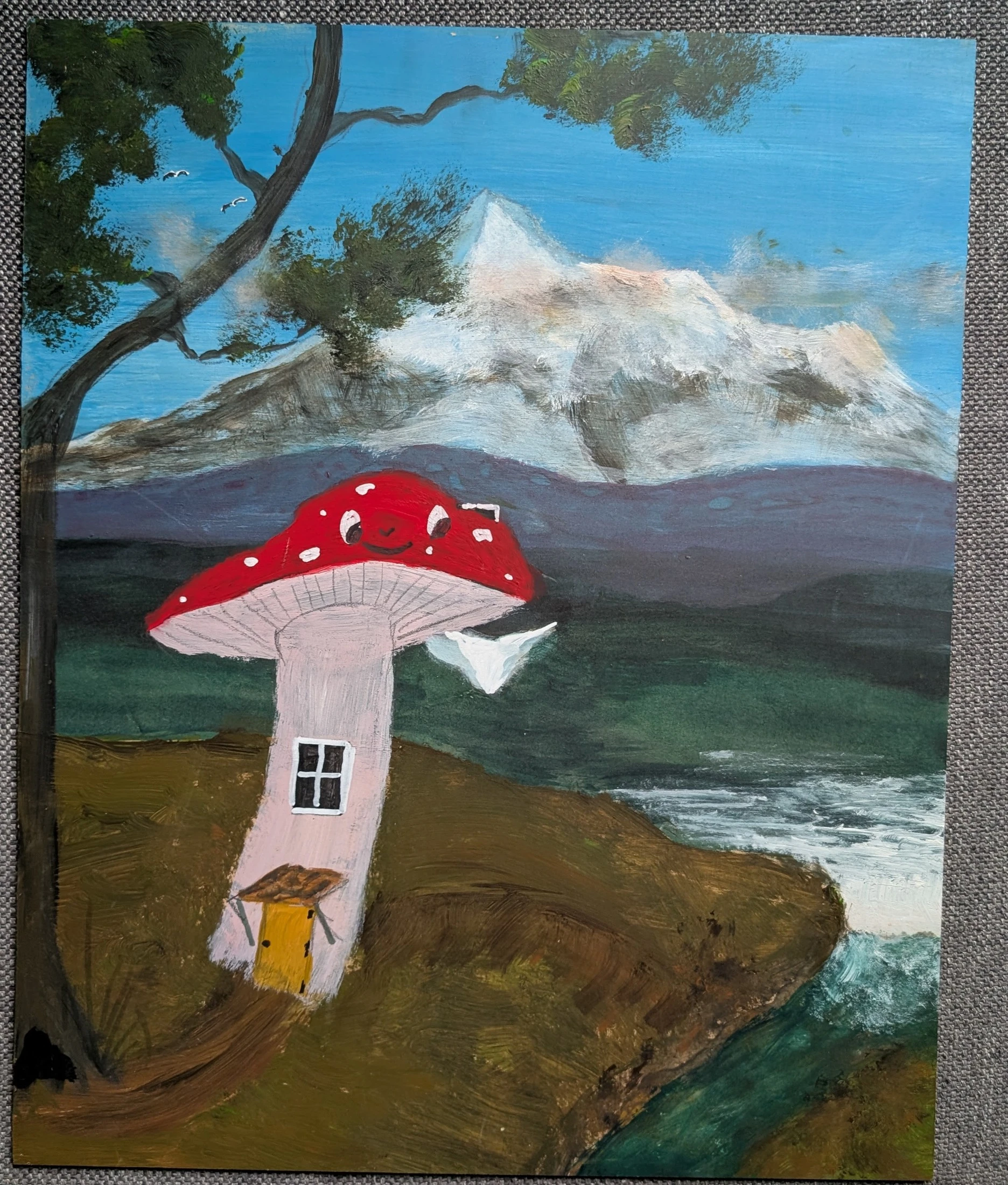Mushroom House: Mushroom house.
